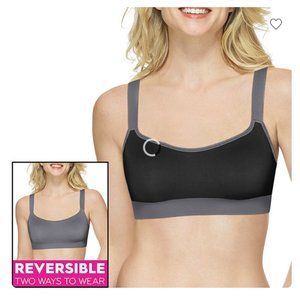 Hanes Reversible Full Coverage Bra-Hb50